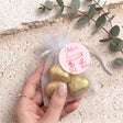 Tini Bit Older Martini Personalised Organza Bags with Chocolate Hearts