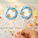 Amalfi Lemons Wedding Personalised Lollipops