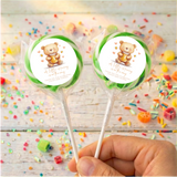 A Little Hunny Baby Shower Personalised Lollipops