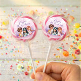 Mermaids Birthday Personalised Lollipops