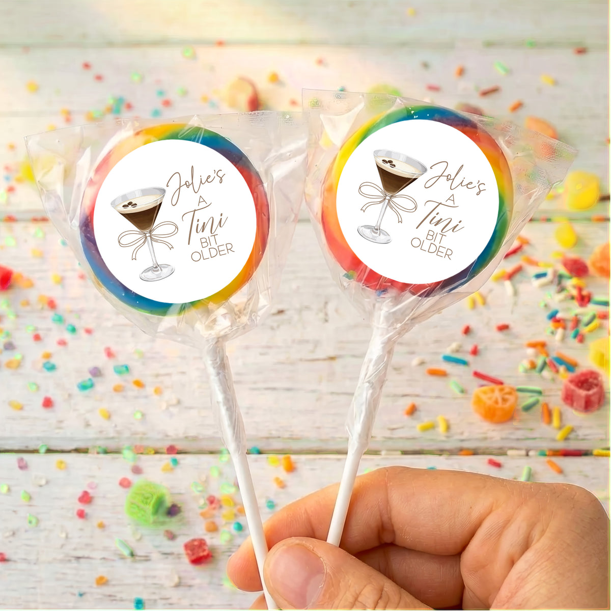 Jolie Personalised Lollipops