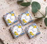 Amalfi Lemons 90th Birthday Personalised Mini Chocolates