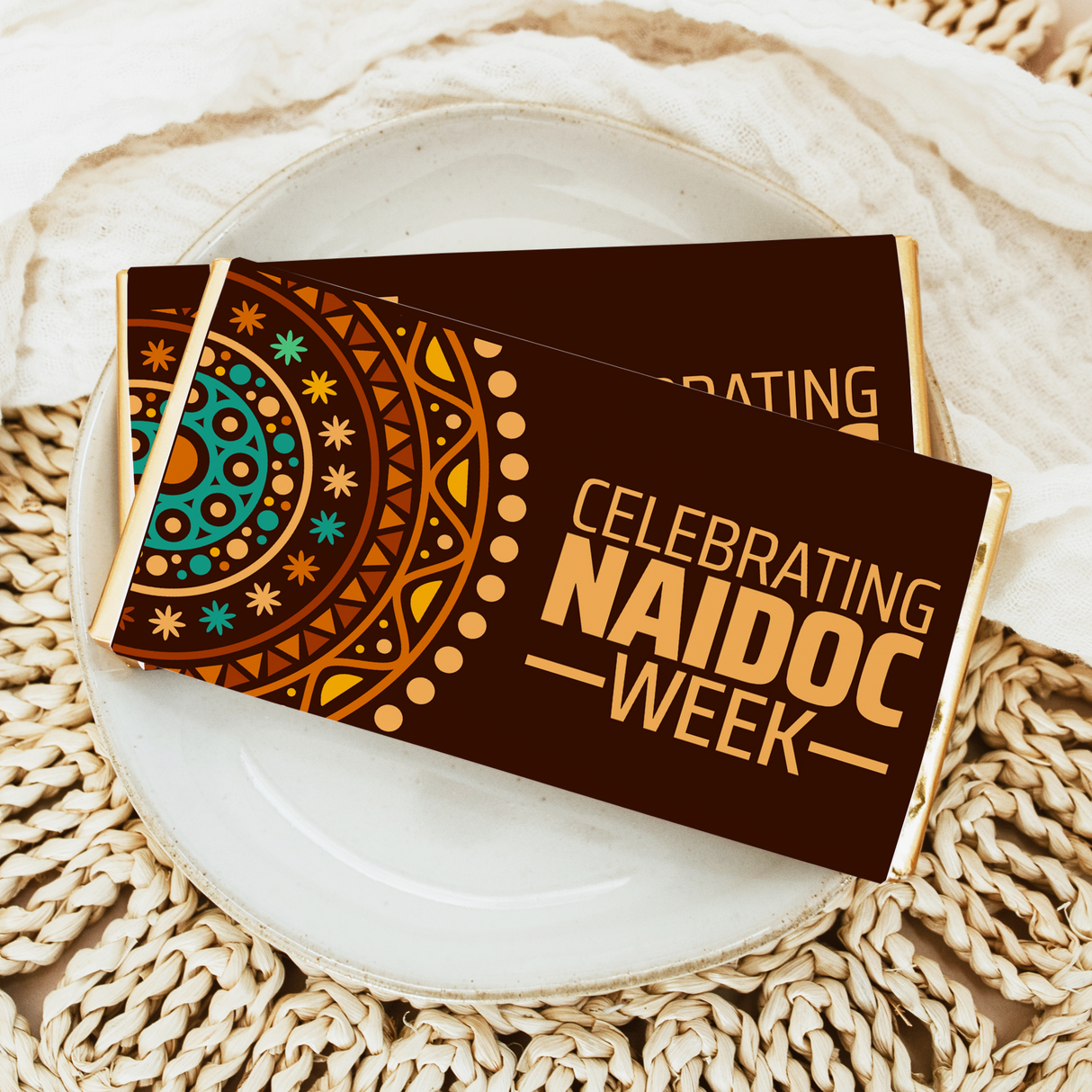 Naidoc Design 2 Chocolate Bar