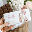 Pink Gold Champagne 30th Birthday Chocolate Bar