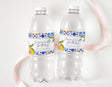 Amalfi Lemons 60th Birthday Personalised Water Bottle Labels