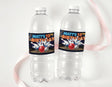 Bowling Party Birthday Personalised Water Bottle Labels