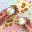 Amalfi Lemons Baby Shower Personalised Pretzel Bag