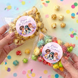 Mermaids Birthday Personalised Popcorn Bag