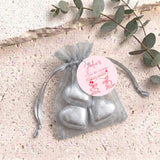 Tini Bit Older Martini Personalised Organza Bags with Chocolate Hearts