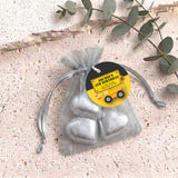 Trucks Diggers Birthday Personalised Organza Bags with Chocolate Hearts