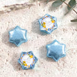 Amalfi Lemons Wedding Personalised Foil Covered Chocolate Stars