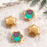 Bright Diwali Personalised Foil Covered Chocolate Stars