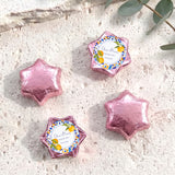 Amalfi Lemons Wedding Personalised Foil Covered Chocolate Stars