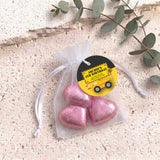 Trucks Diggers Birthday Personalised Organza Bags with Chocolate Hearts