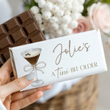 Tini Bit Older Martini Personalised Chocolate Bars