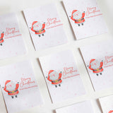 Happy Santa DIY Printed Chocolate Wrappers