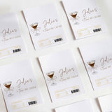 Tini Bit Older Martini DIY Printed Chocolate Wrappers