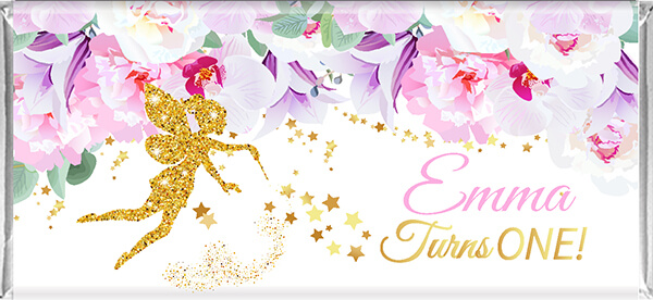 fairy party,fairy garden theme,swan princess custom chocolate