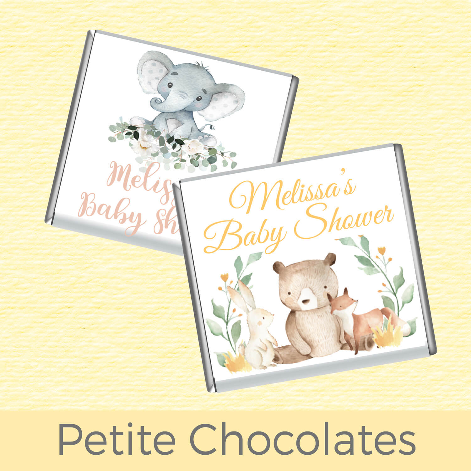 Baby Shower Petite Chocolates