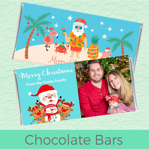 Christmas Chocolate Bars