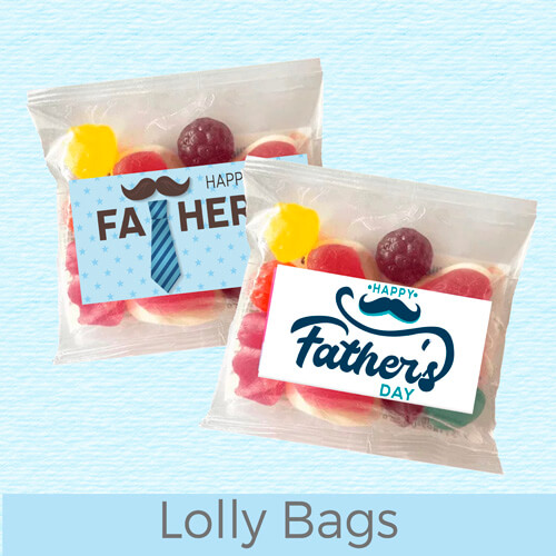 Fathers Day Lolly Bags