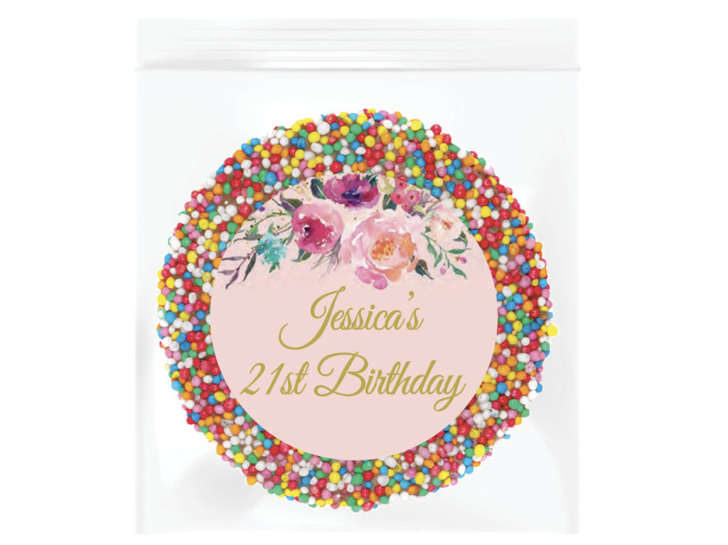 Floral Blooms Personalised Giant Freckle