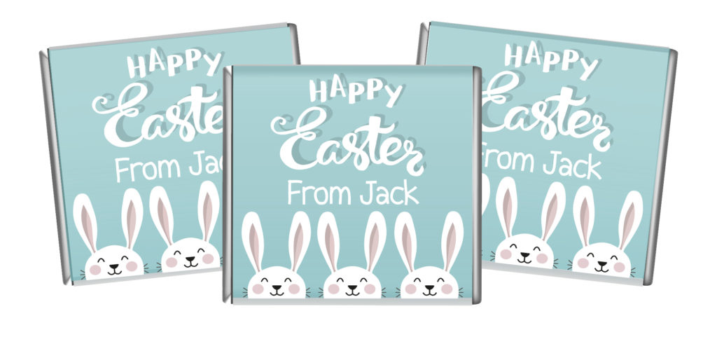 Happy Bunny Personalised Petite Easter Chocolates