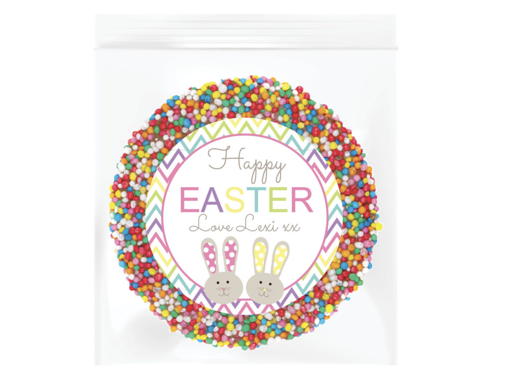 easter bunny personalised freckle