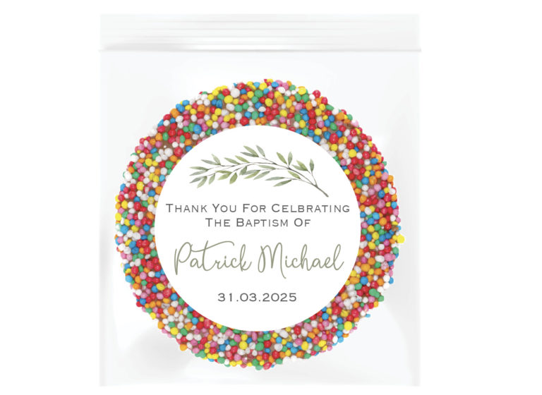 Olive Branch Personalised Giant Chocolate Speckles