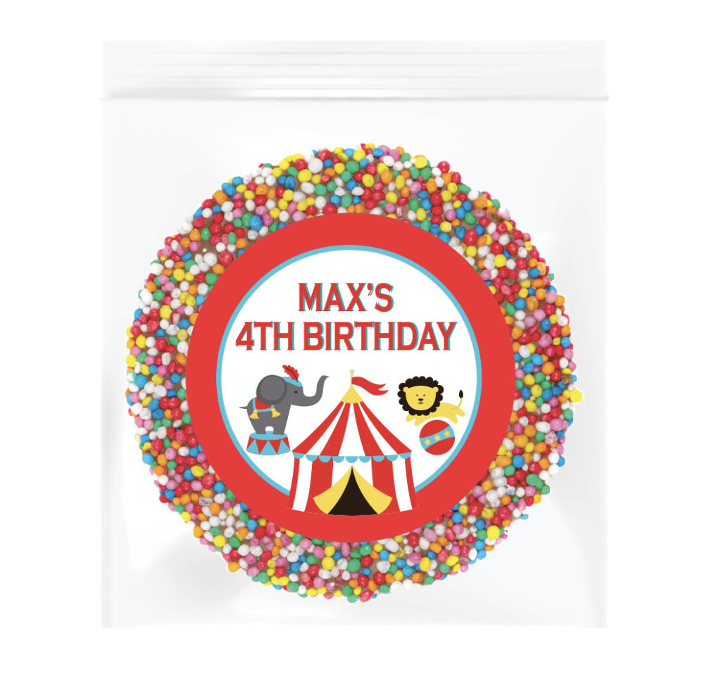 circus theme party favours