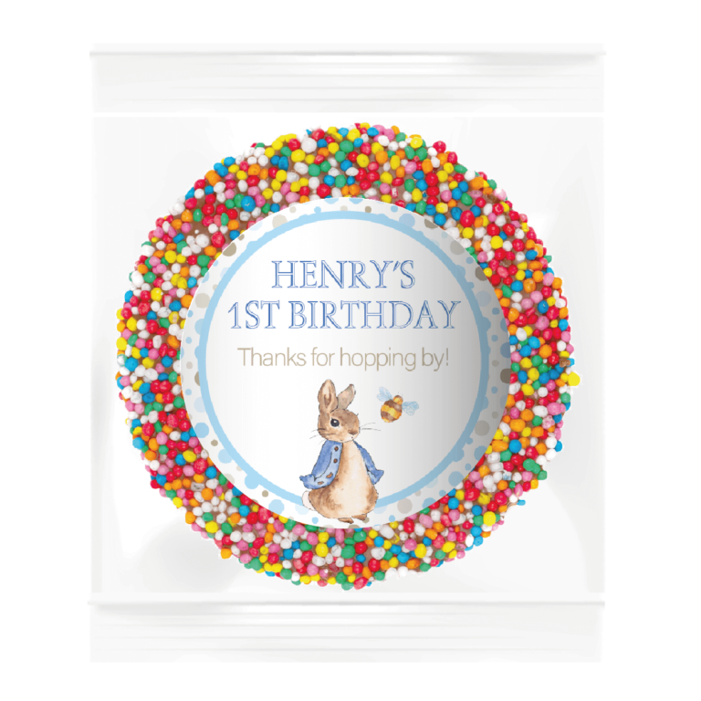 Peter Rabbit Personalised Giant Chocolate Speckles