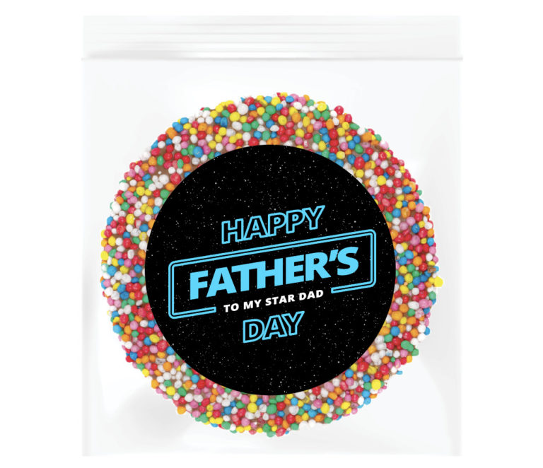 Fathers Day Star Wars Personalised Giant Chocolate Speckles