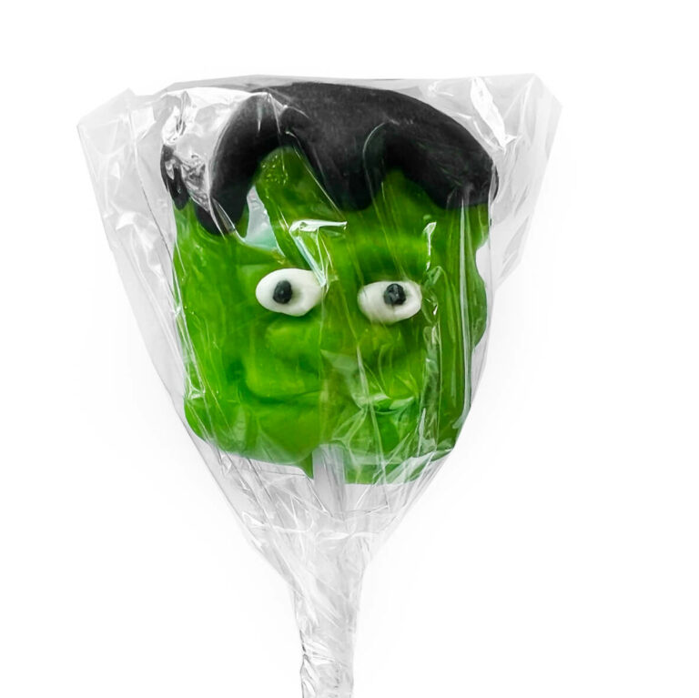 Halloween Frankenstein Lollipops