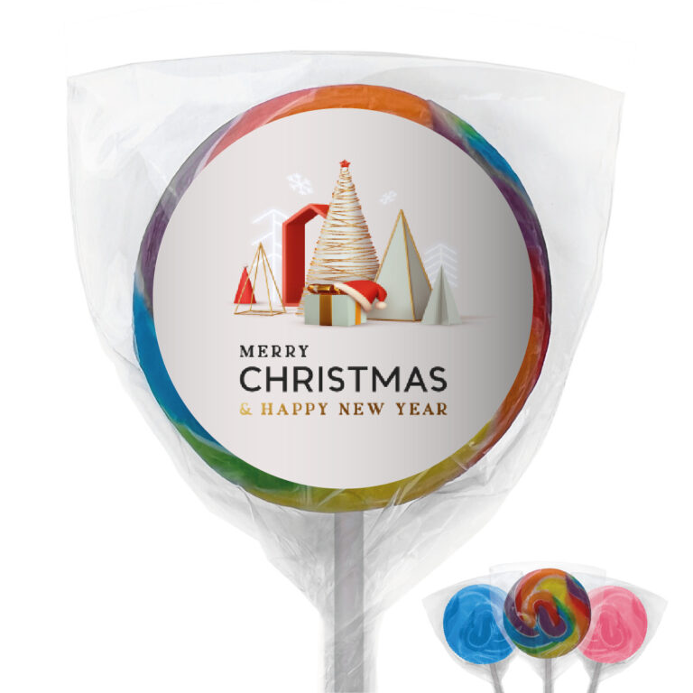 Christmas Classic Personalised Lollipops