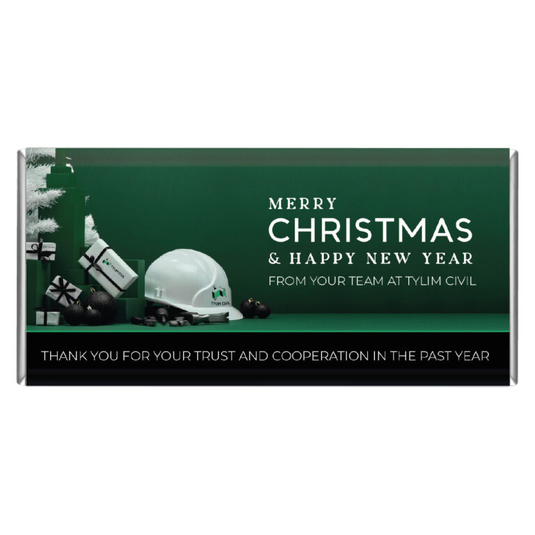 Construction Industry Christmas Personalised Chocolates