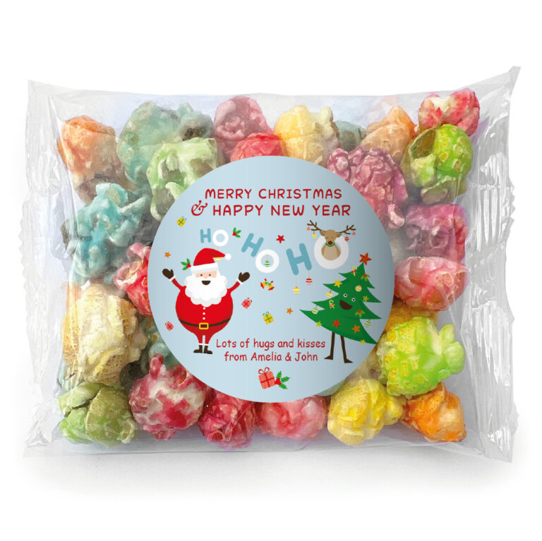 Christmas Fun Personalised Popcorn Bags