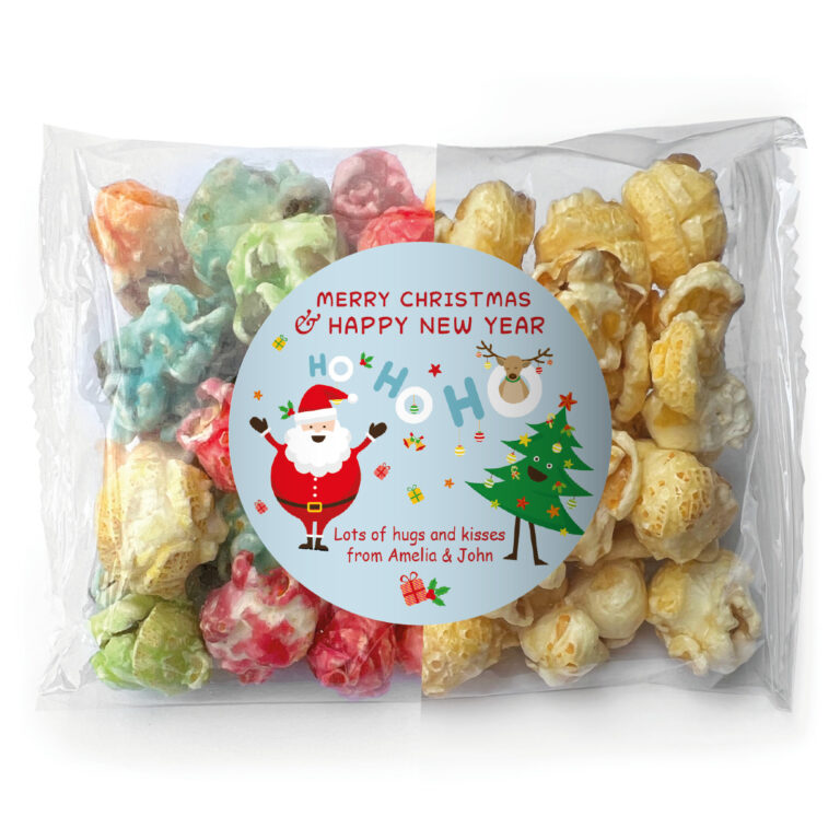 Christmas Fun Personalised Popcorn Bags
