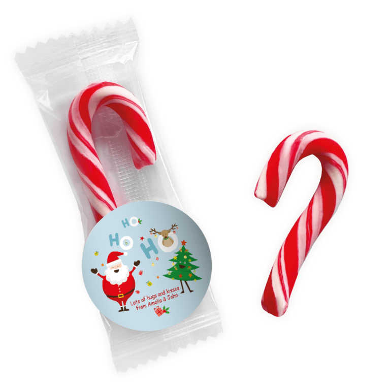 Christmas Fun Personalised Mini Candy Canes