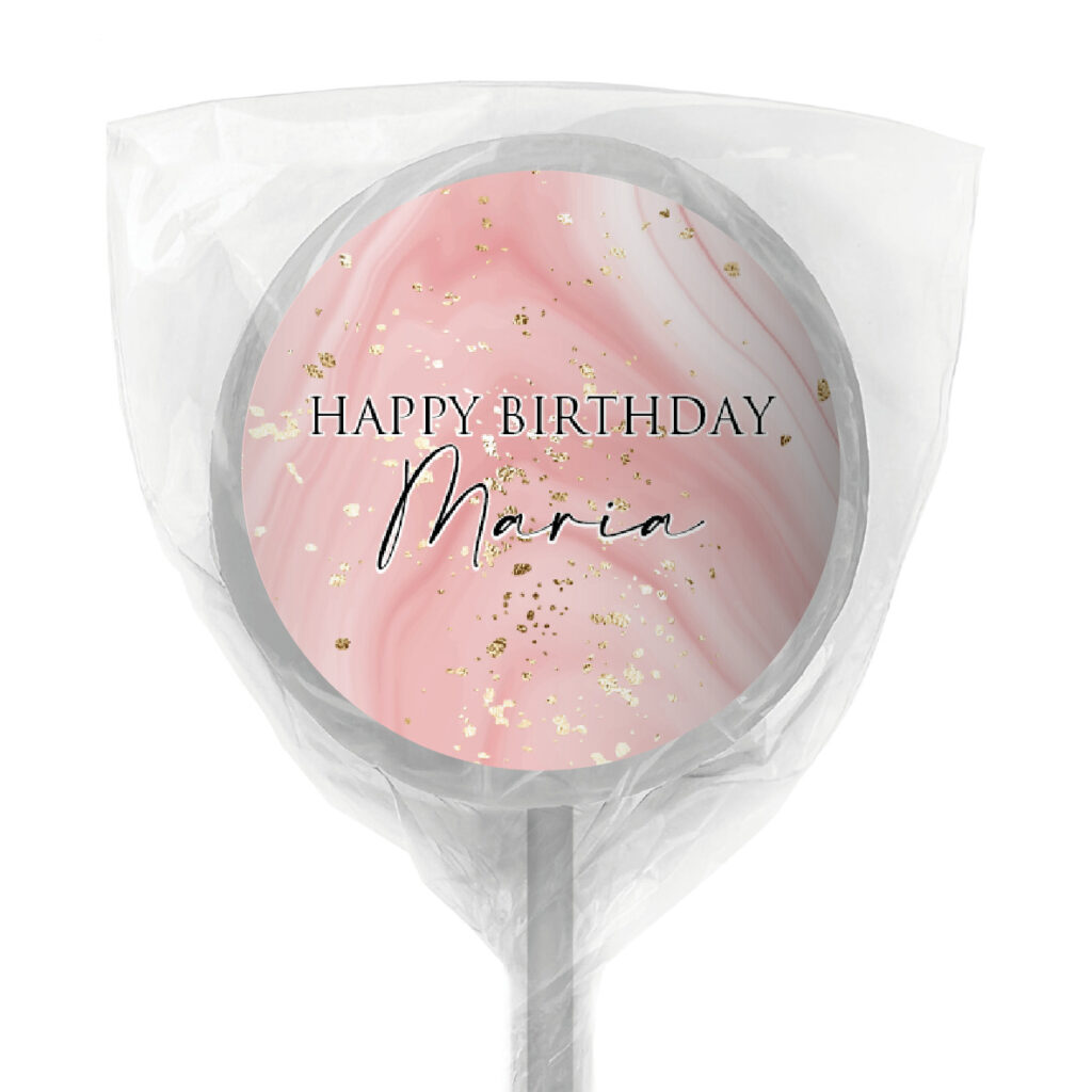favour perfect favor marble pink lollipop white