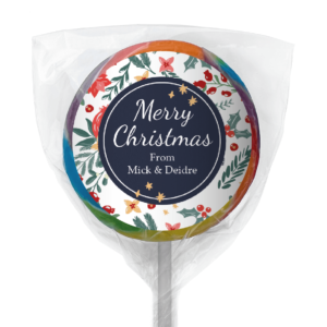 favour perfect favor xmas florals lollipop rainbow