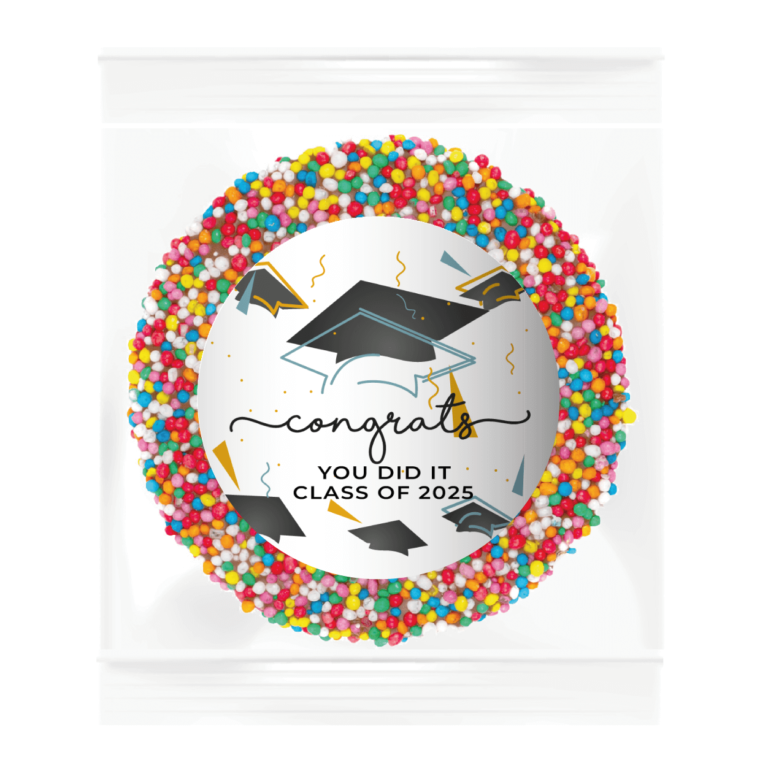 Graduation Caps Personalised Giant Chocolate Speckles