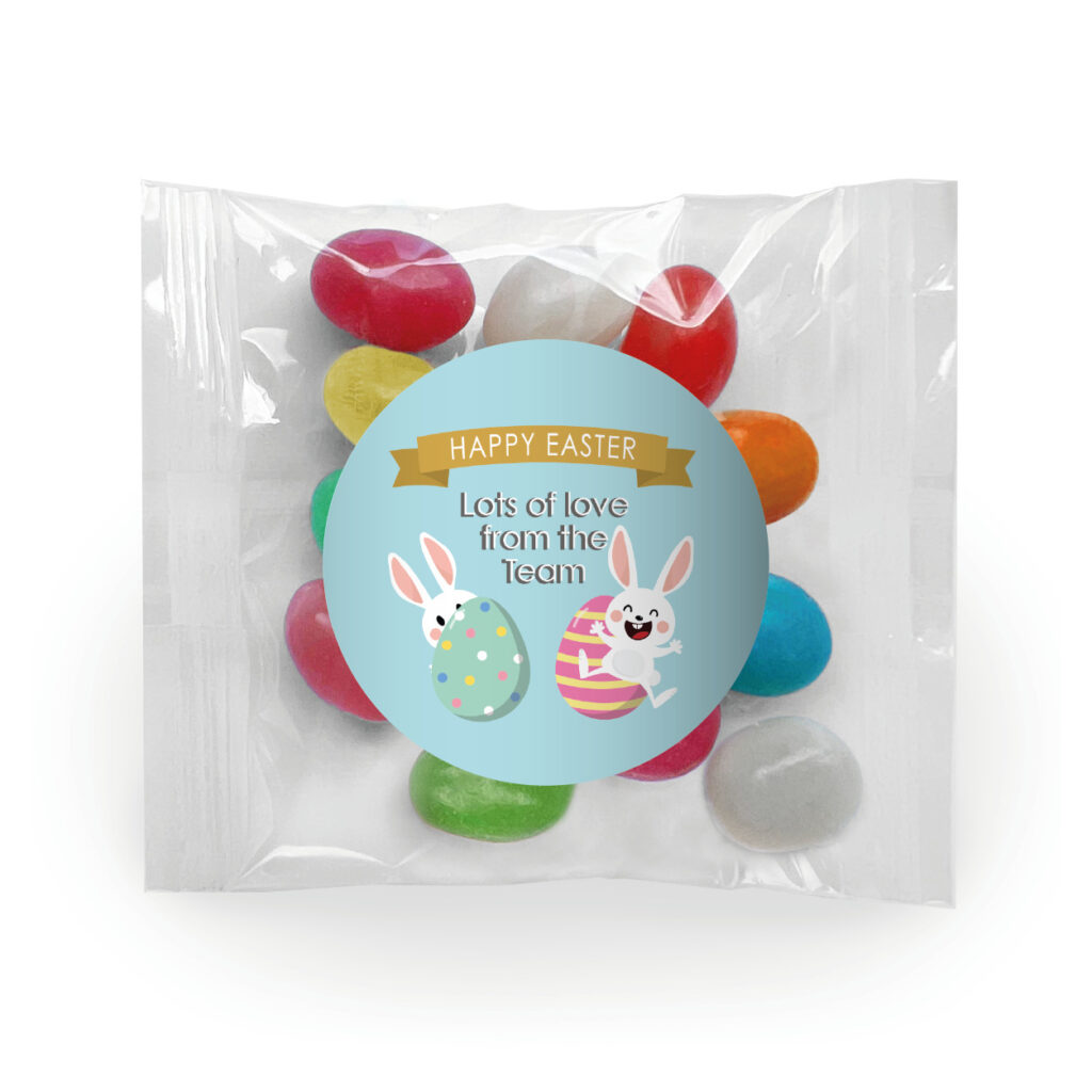 Cheeky Easter Bunnies custom jelly beans