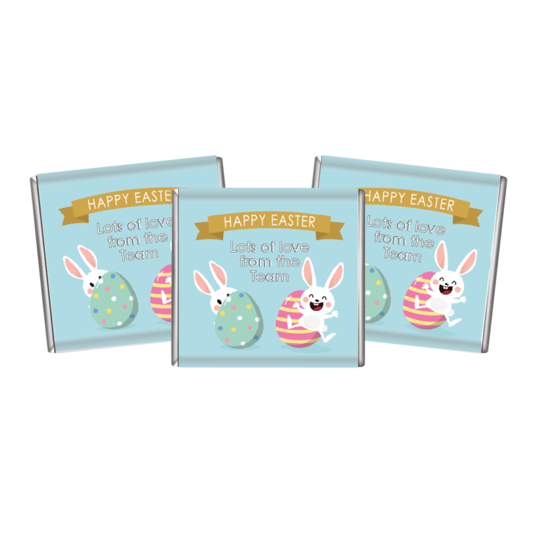 Cheeky Easter Bunnies Personalised Petite Chocolates