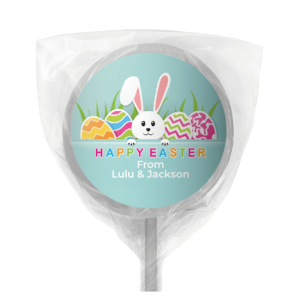 cute easter bunny lollipop white (1)