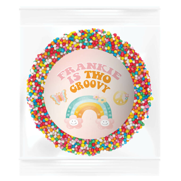 Groovy Retro Theme Personalised Giant Speckles