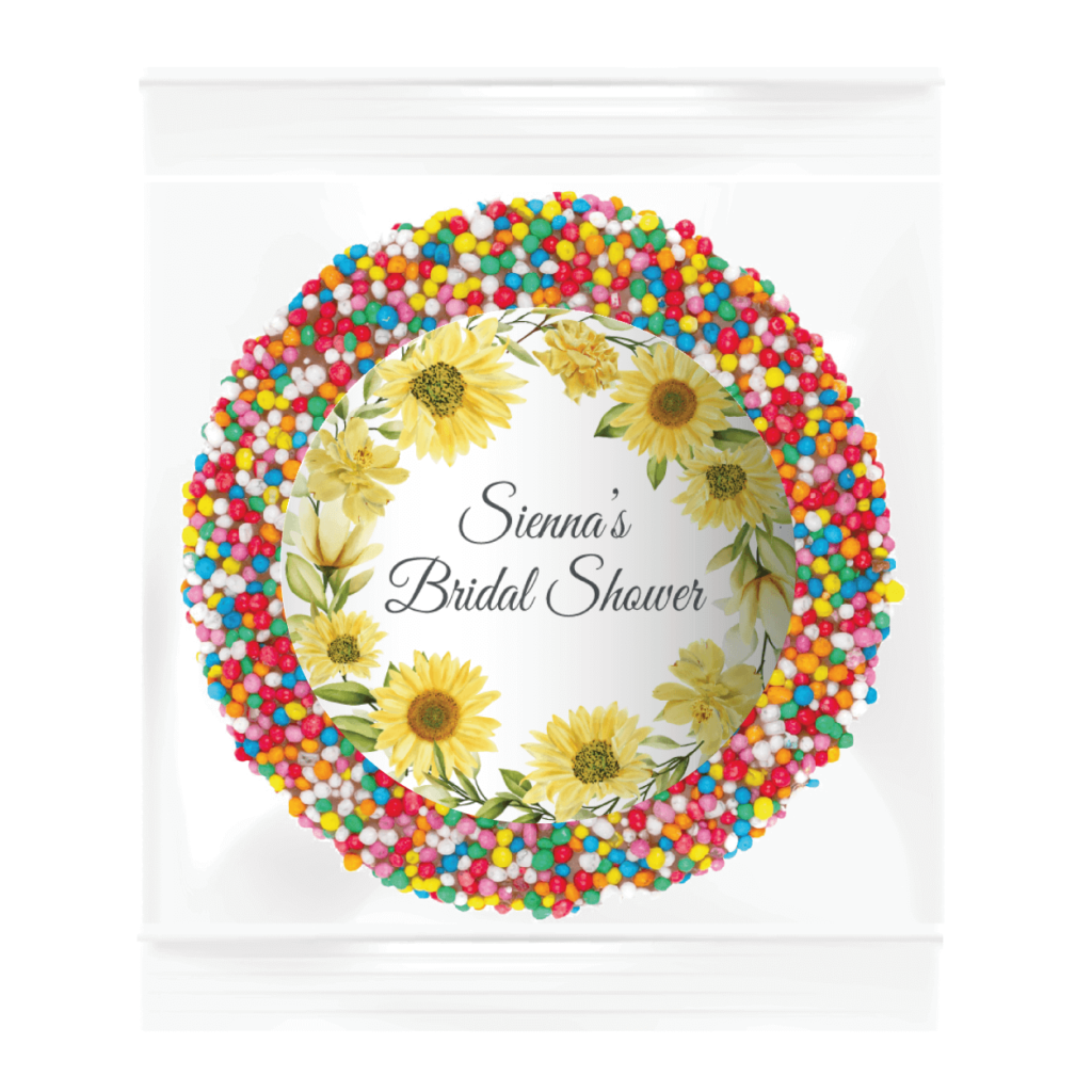 sunflowers giant freckle favors