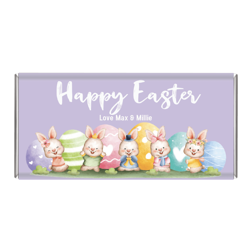 personalised 7 piece easter gift box