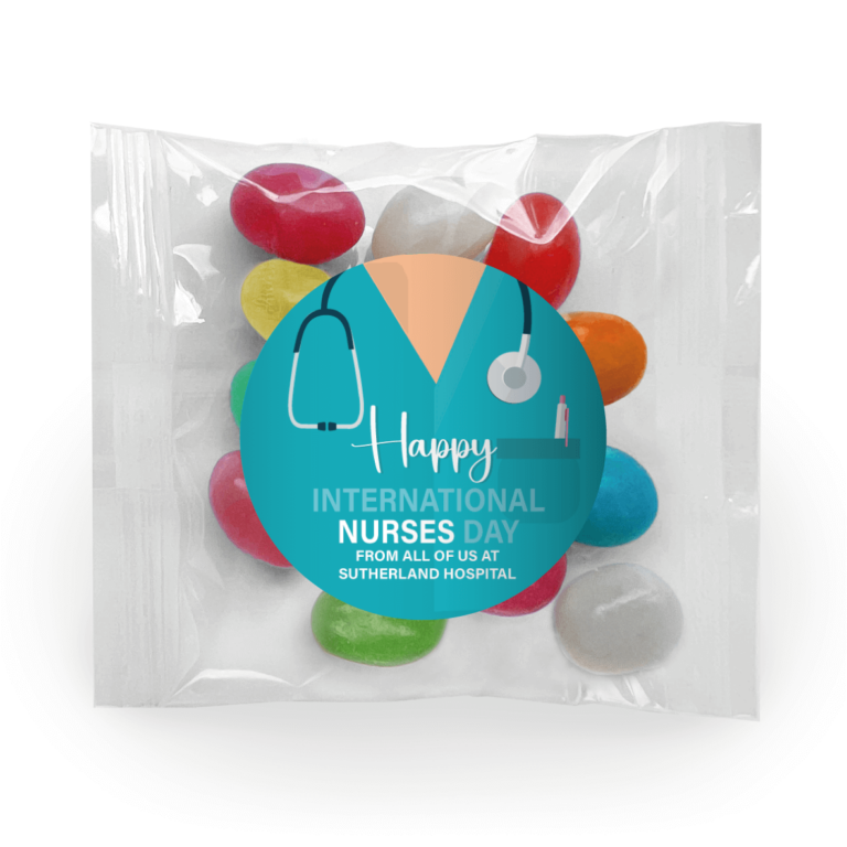 Nurses Day Uniform Custom Mini Jelly Bean Bags