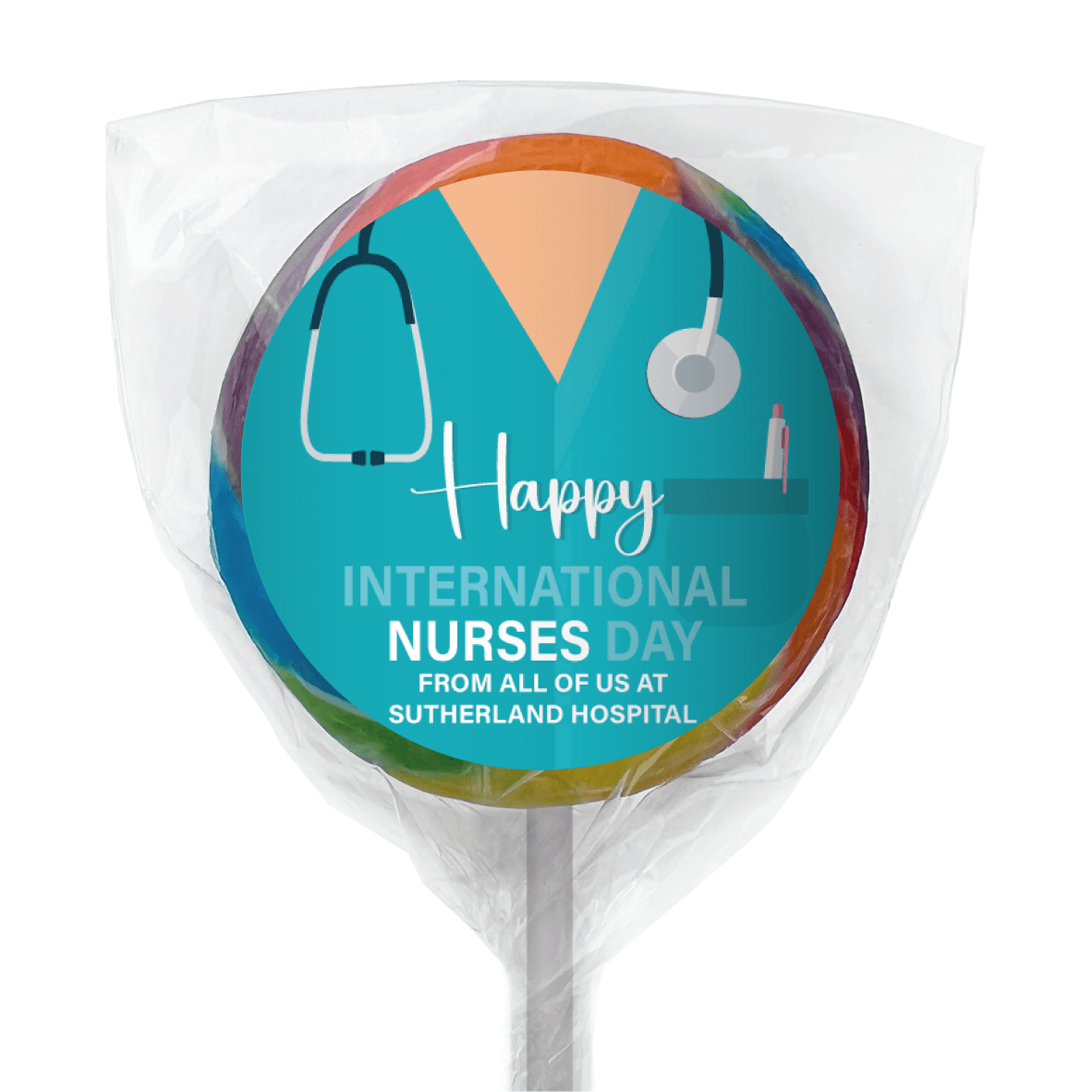 international nurses day uniform lollipop rainbow (1)