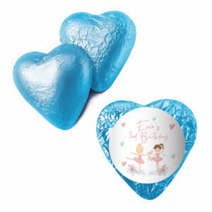 ballerina blue heart